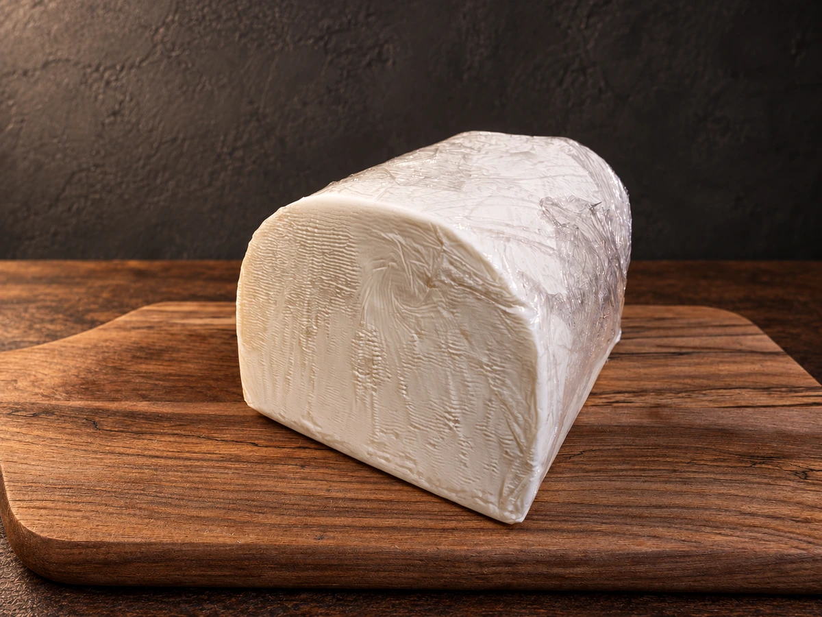 Chèvre zonder korst op houten plank
